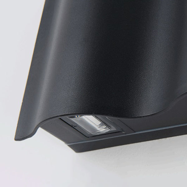 Geometrische Form Metallwandbeleuchtung moderne Multi -Leuchten -Wandmontage in Schwarz