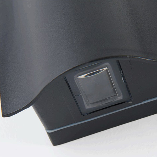 Geometrische Form Metallwandbeleuchtung moderne Multi -Leuchten -Wandmontage in Schwarz