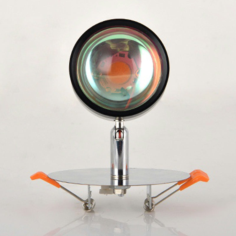 Moderner Stil Geometrischer Wandmontaglampe Metall Multi Lichter Leuchten in Silber in Silber