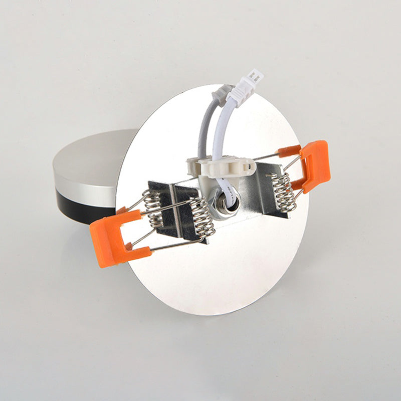 Moderner Stil Geometrischer Wandmontaglampe Metall Multi Lichter Leuchten in Silber in Silber