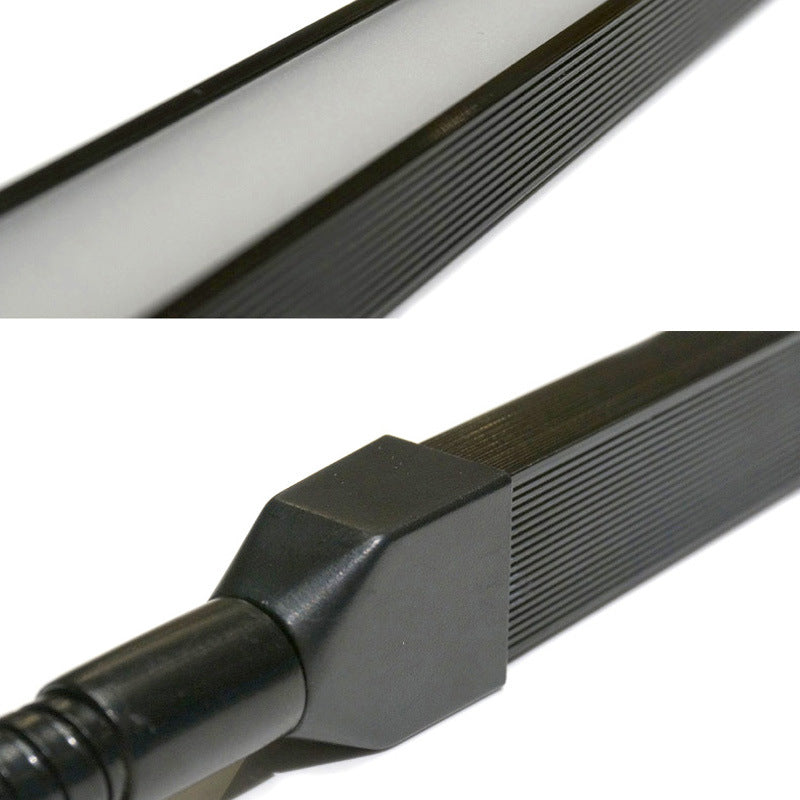 1 lampadaire linéaire léger modernisme les lampes standard en métal en noir pour le salon