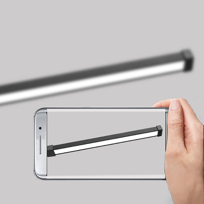 1 lampadaire linéaire léger modernisme les lampes standard en métal en noir pour le salon