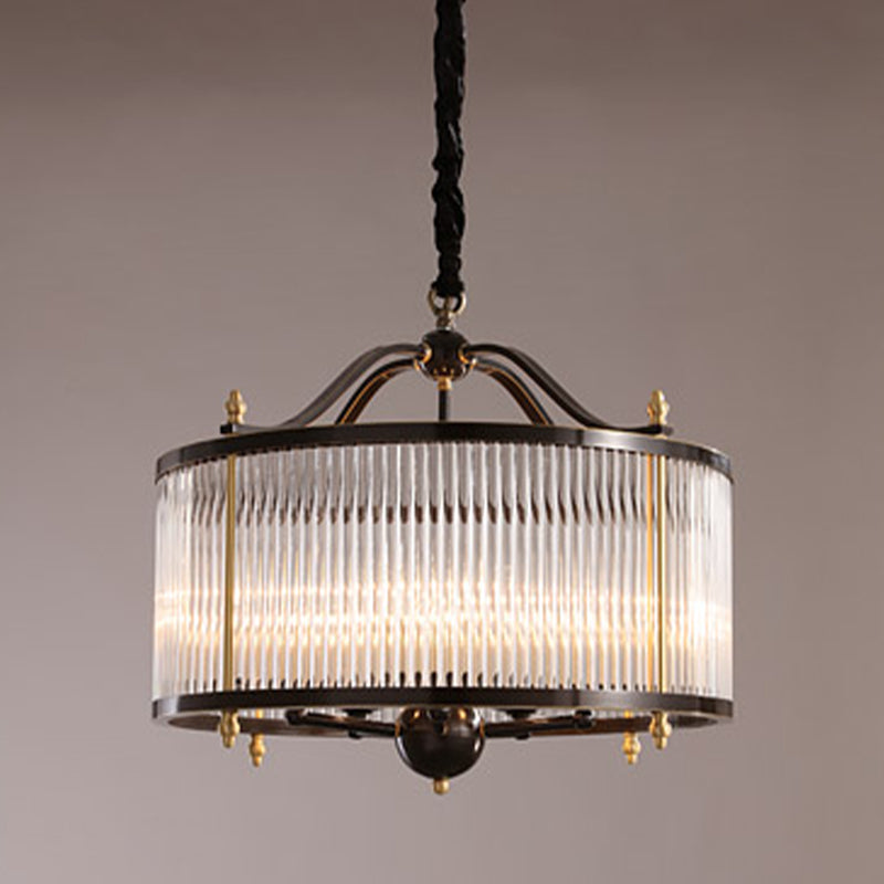 Luminaires de lustre en cuivre.