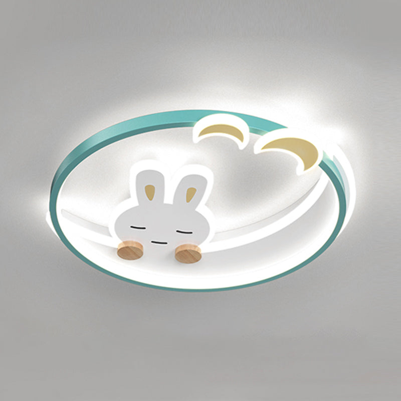 Lapin moderne minimalisme plafonnier chambre salon lampe encastrée