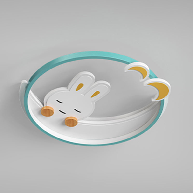 Lapin moderne minimalisme plafonnier chambre salon lampe encastrée
