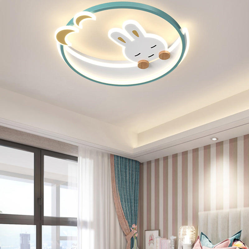 Lapin moderne minimalisme plafonnier chambre salon lampe encastrée