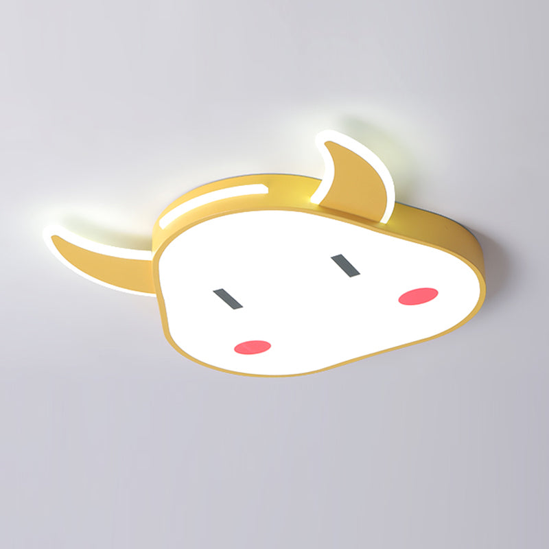 Taurus Moderno Minimalismo Plafoniera Camera da letto Soggiorno Lampada da incasso creativa