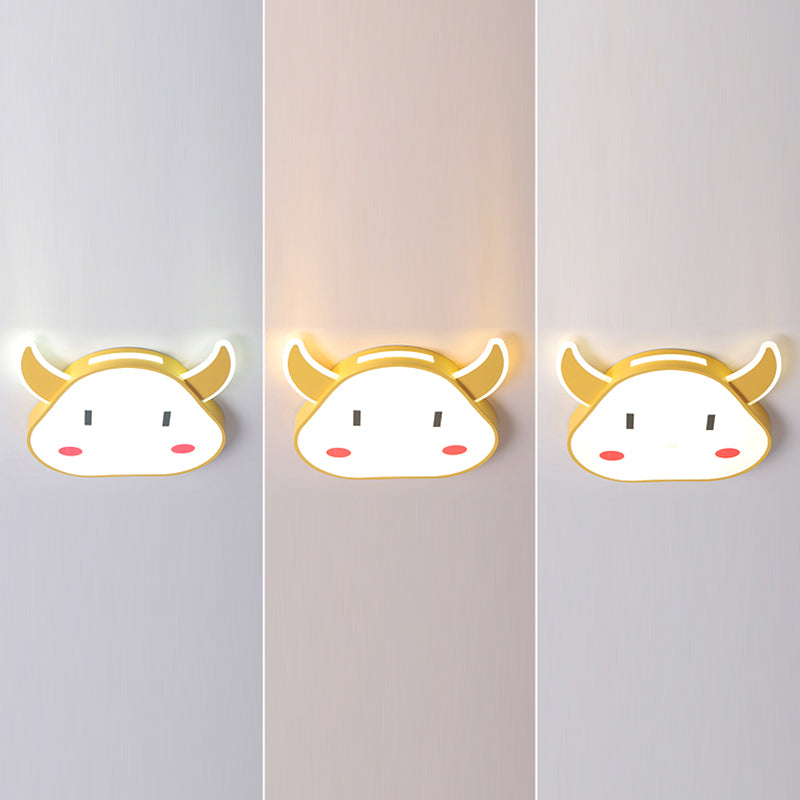 Taurus Moderno Minimalismo Plafoniera Camera da letto Soggiorno Lampada da incasso creativa