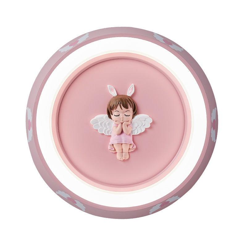 Angel Modern Minimalisme Plafondlamp Roze Slaapkamer Inbouwlamp