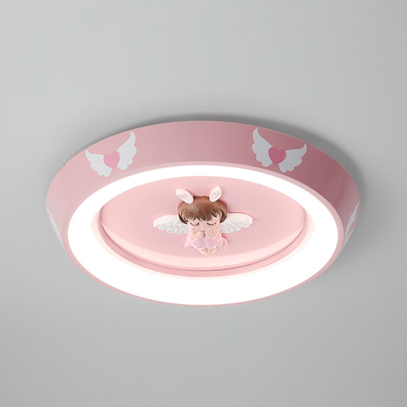 Angel Modern Minimalisme Plafondlamp Roze Slaapkamer Inbouwlamp
