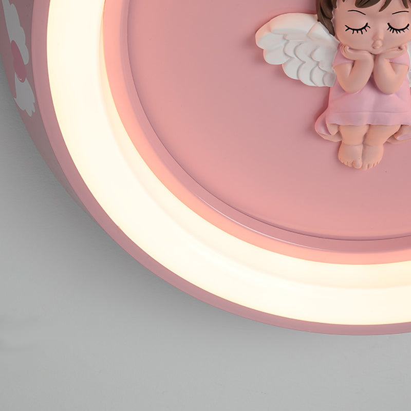 Angel Modern Minimalisme Plafondlamp Roze Slaapkamer Inbouwlamp