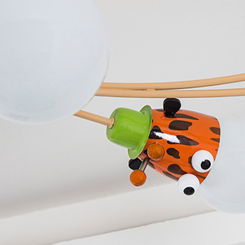 Beaux animaux LED plafonnier moderne minimalisme lampe encastrée pour chambre à coucher