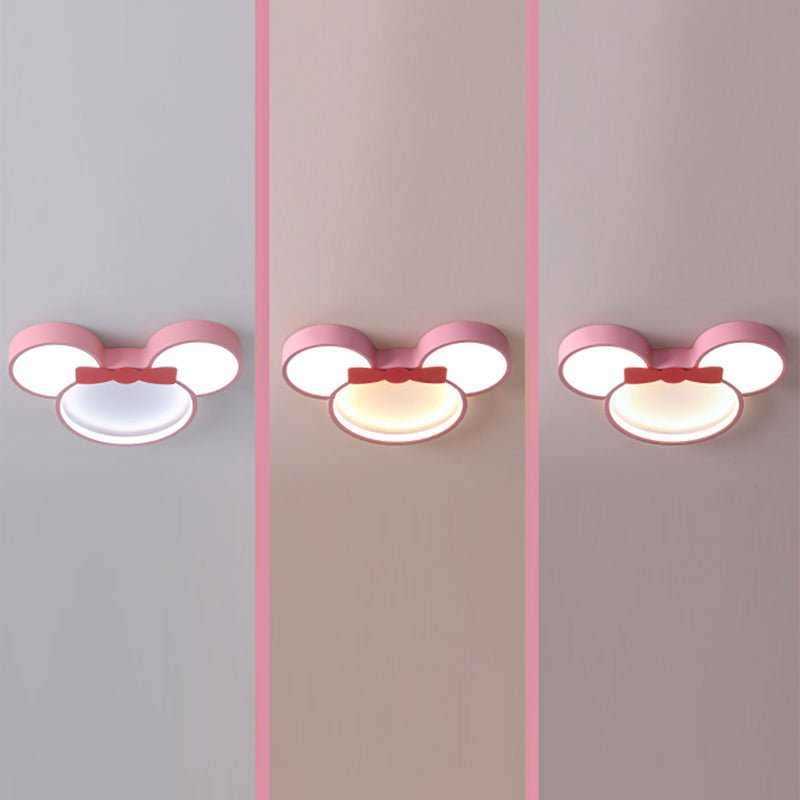 Modern minimalisme LED-plafondlamp Mooie cartoon inbouwlamp voor kinderslaapkamer