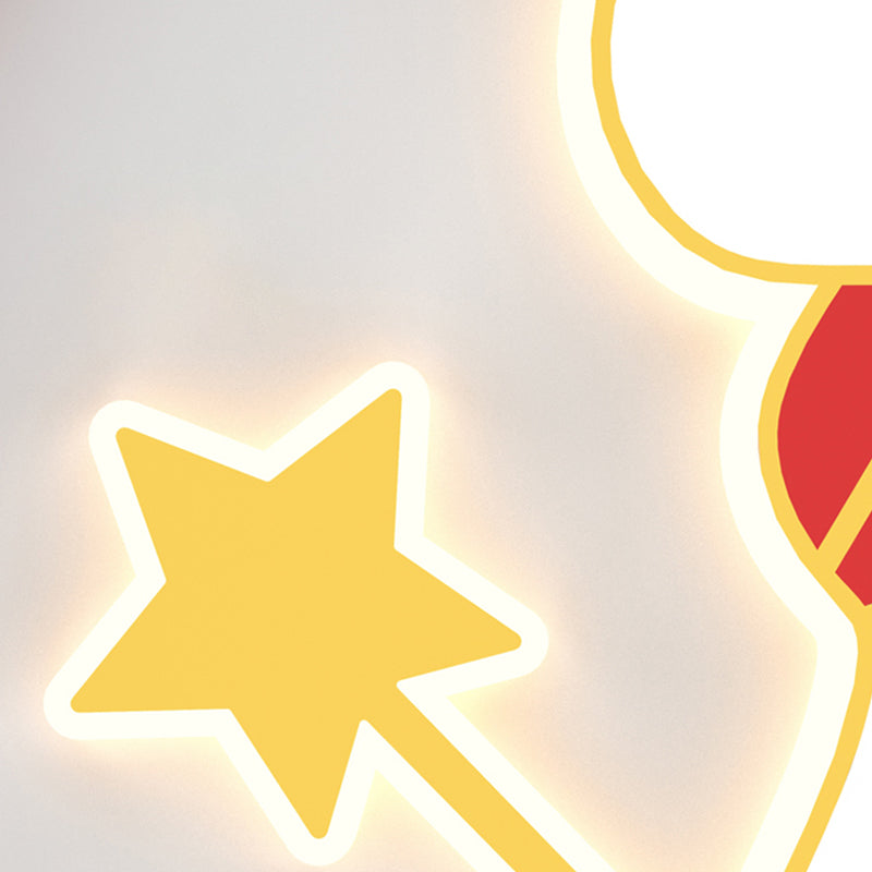 Lovely Cartoon Ceiling Light Modern Simple Style Flush Mount Light for Bedroom Living Room