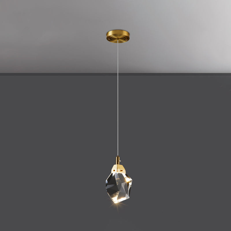 Pendre en cristal penseur suspendu suspendu en or pour la chambre à coucher