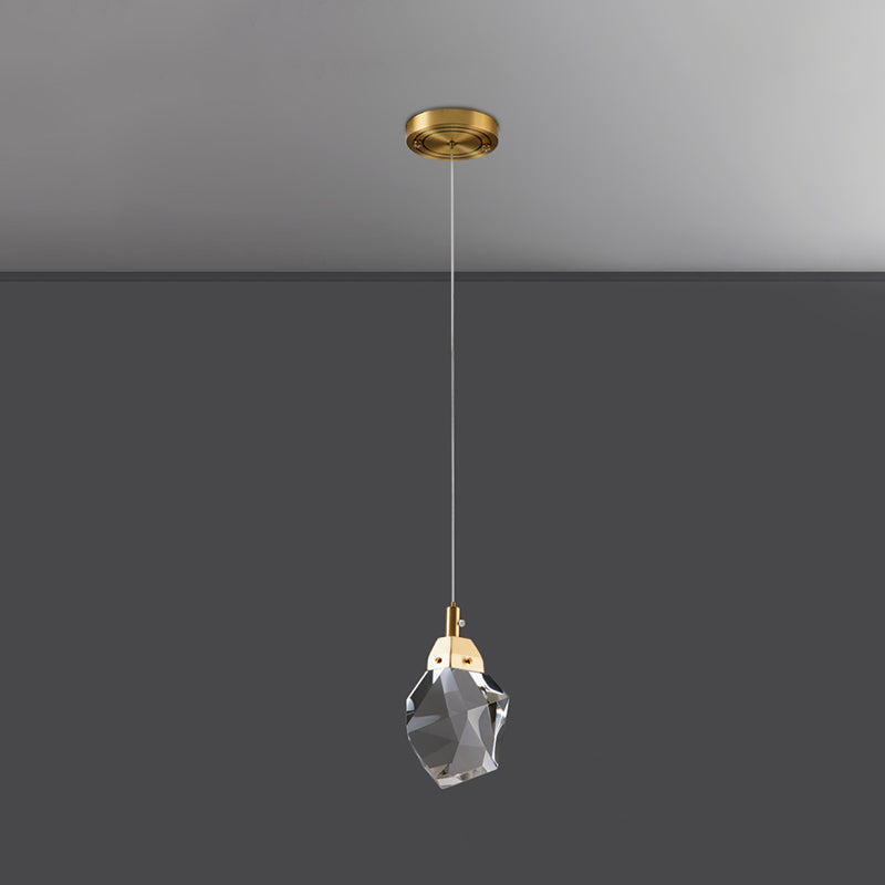 Pendre en cristal penseur suspendu suspendu en or pour la chambre à coucher