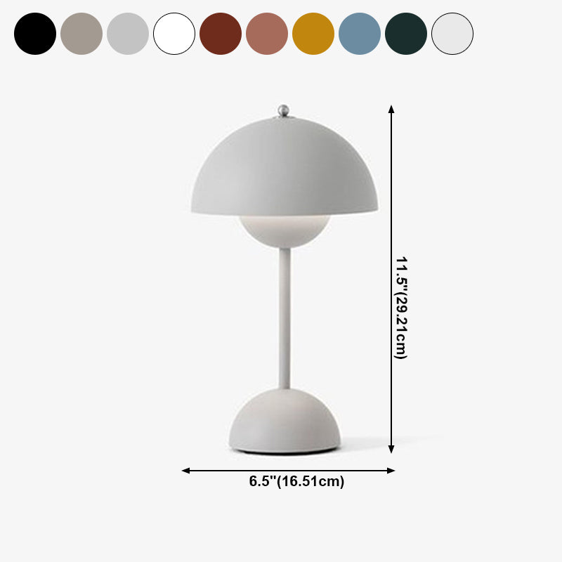Lampada da tavolo a forma di gemme nordico colorato lampada da tavolo toccante per camera da letto