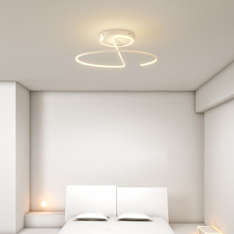 Simplicity Flush Ceiling Light Fixtures with Silicone Shade LED Ceiling Light Fixture