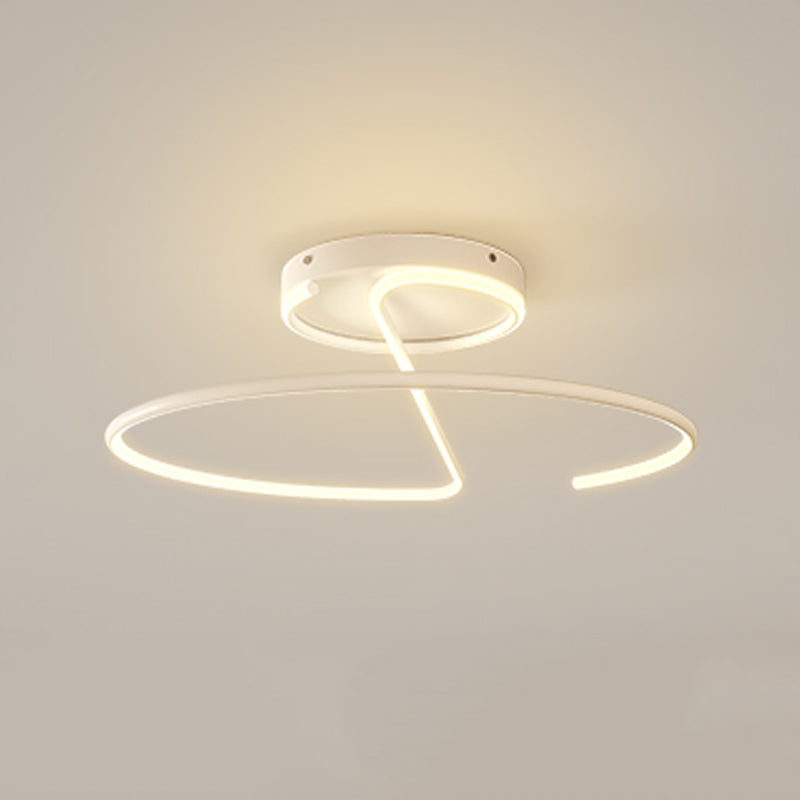 Simplicity Flush Ceiling Light Fixtures with Silicone Shade LED Ceiling Light Fixture