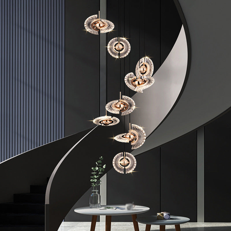 Pendre à anneau clair