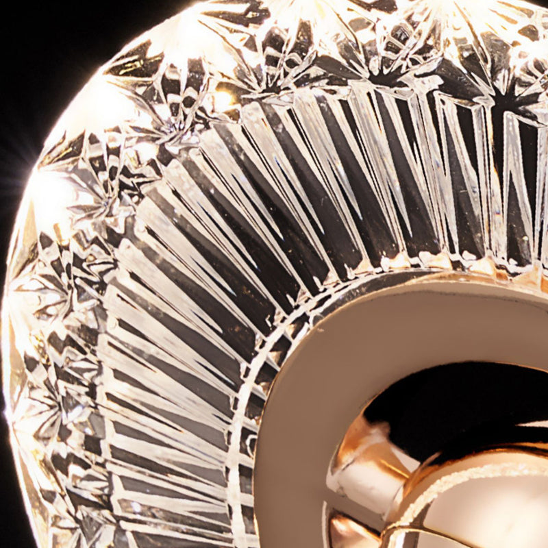 Licht-luxe ring hanger Minimalistische metalen trap LED Meerdere hangende lampen