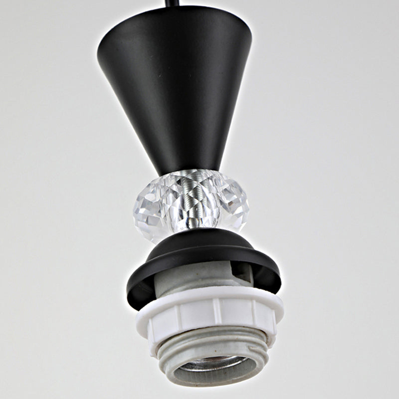 Moderne stijl hanglamp lichte print glazen schaduw suspensie licht voor eetkamer