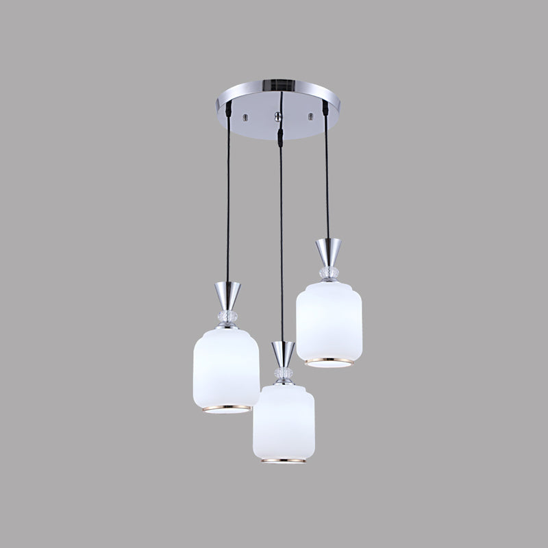 Suspension cylindrique moderne