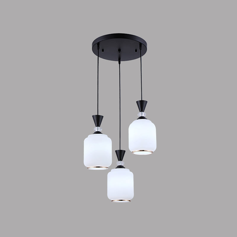 Suspension cylindrique moderne