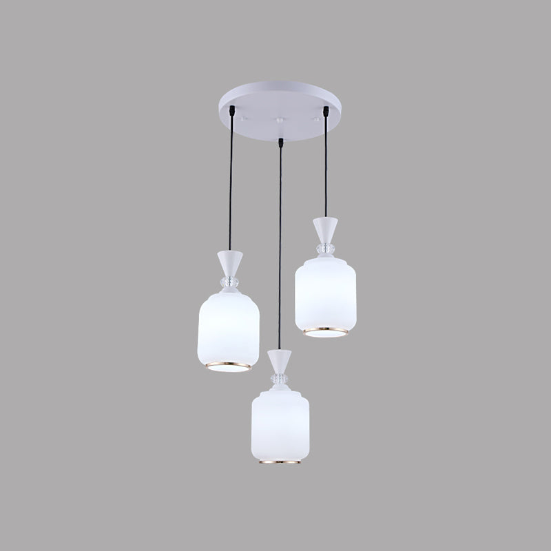 Suspension cylindrique moderne