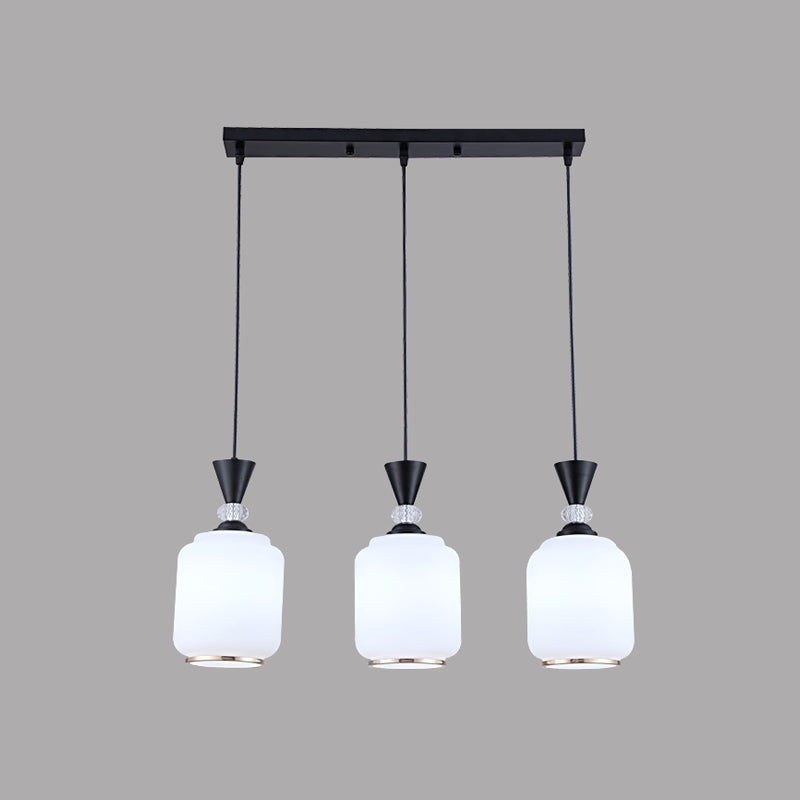 Suspension cylindrique moderne