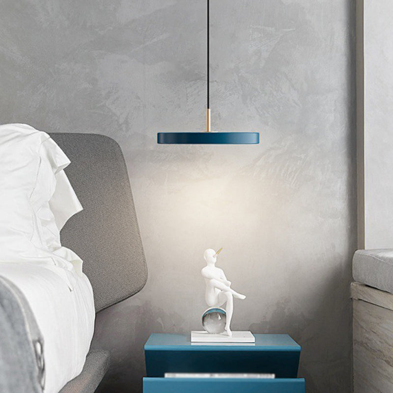 Minimaliste petit pendentif suspension à la salle à manger métallique