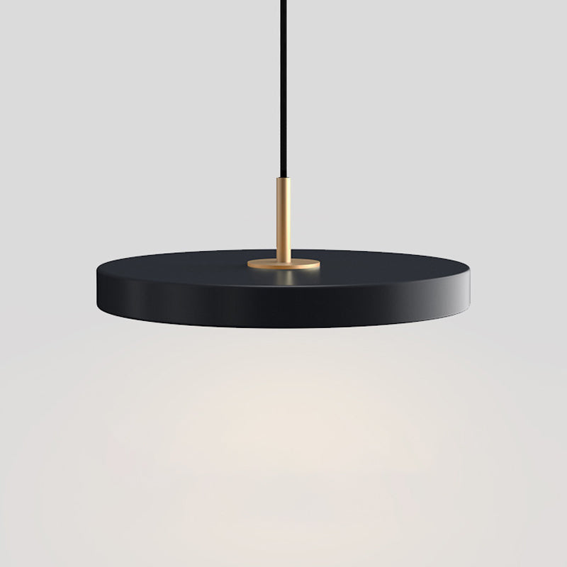 Minimaliste petit pendentif suspension à la salle à manger métallique