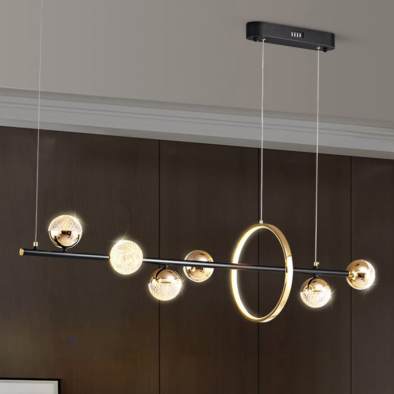 Lámpara de araña de comedor moderno nórdico LED LED SIMPLE LUCHE