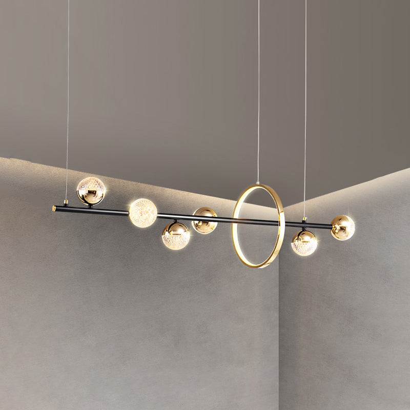 Lámpara de araña de comedor moderno nórdico LED LED SIMPLE LUCHE