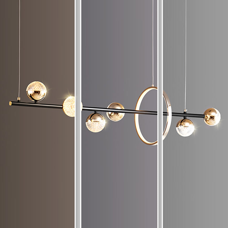 Lámpara de araña de comedor moderno nórdico LED LED SIMPLE LUCHE