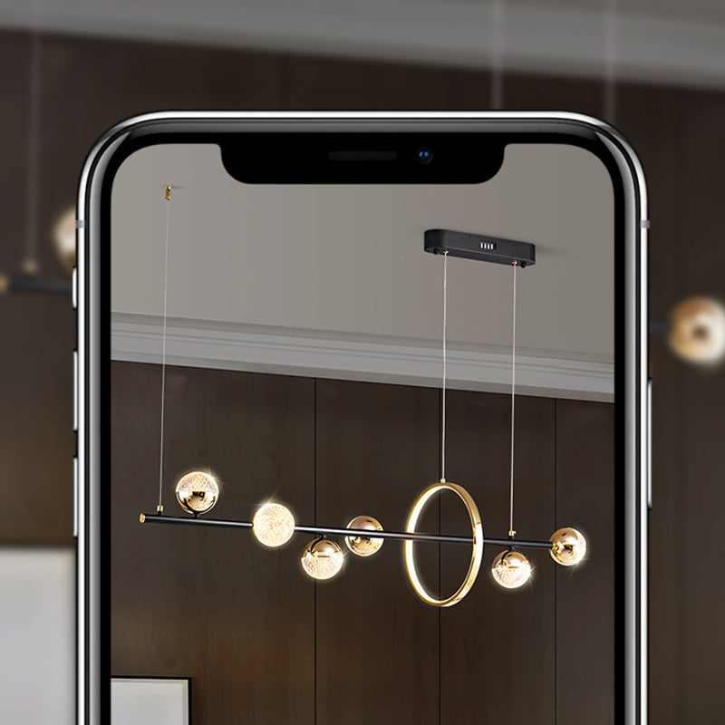 Lámpara de araña de comedor moderno nórdico LED LED SIMPLE LUCHE