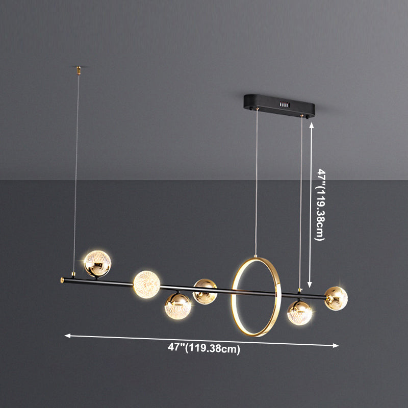 Lámpara de araña de comedor moderno nórdico LED LED SIMPLE LUCHE