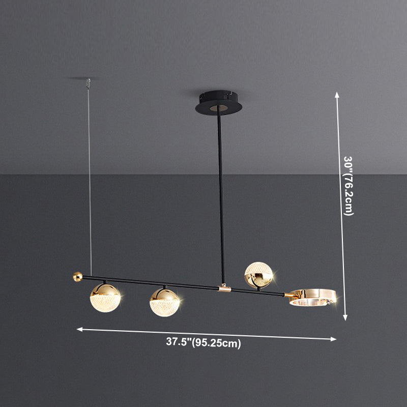 Lámpara de araña de comedor moderno nórdico LED LED SIMPLE LUCHE