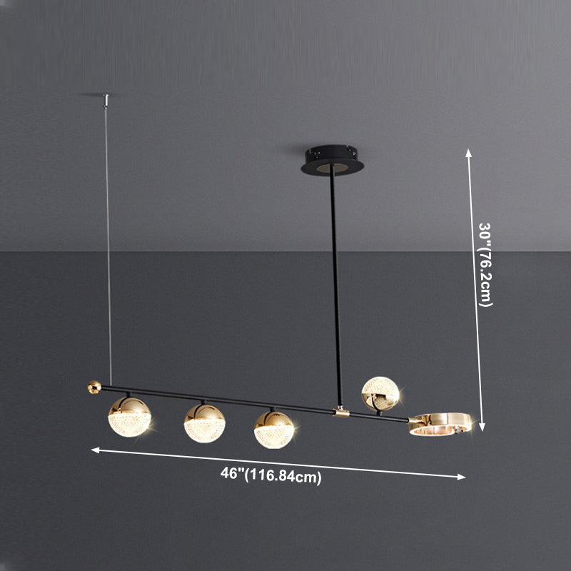 Lámpara de araña de comedor moderno nórdico LED LED SIMPLE LUCHE