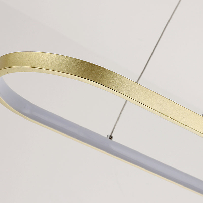 Nordic Dining Chandelier Lamp Modern LED Hanging Lamp Fixture for Dining Room