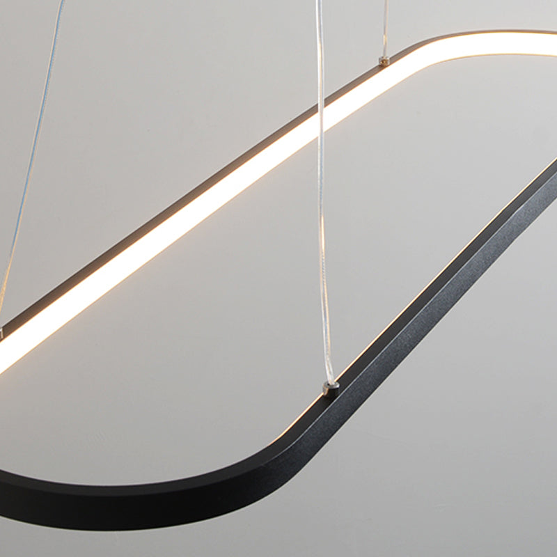 Nordic Dining Chandelier Lamp Modern LED Hanging Lamp Fixture for Dining Room