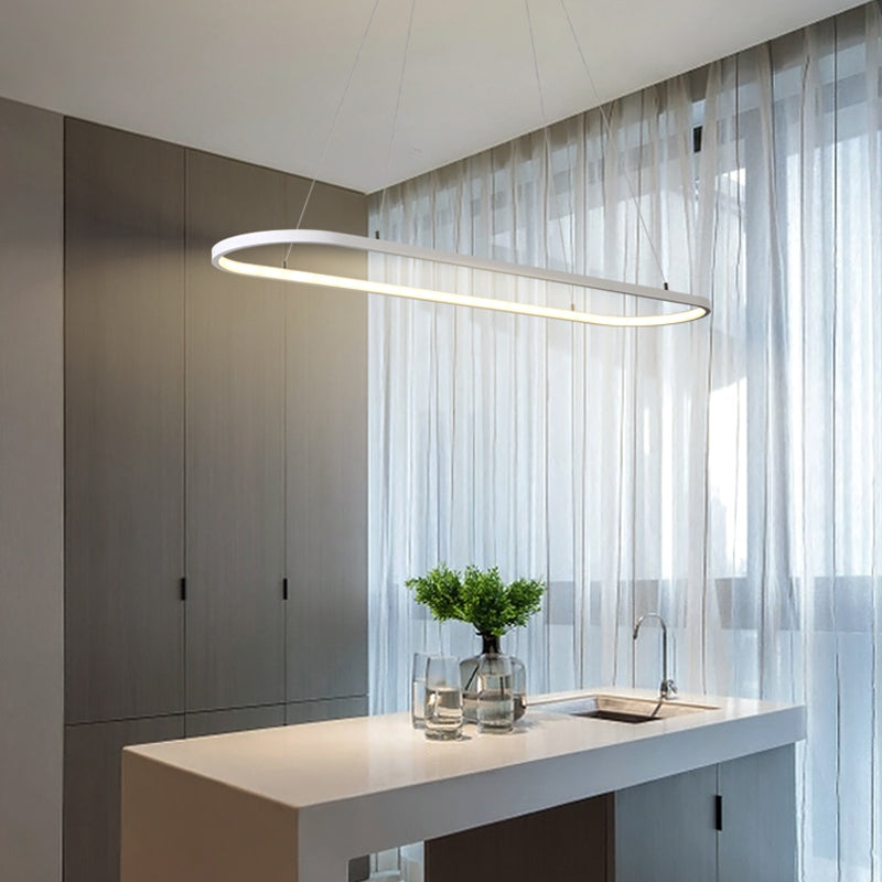 Nordic Dining Chandelier Lamp Modern LED Hanging Lamp Fixture for Dining Room