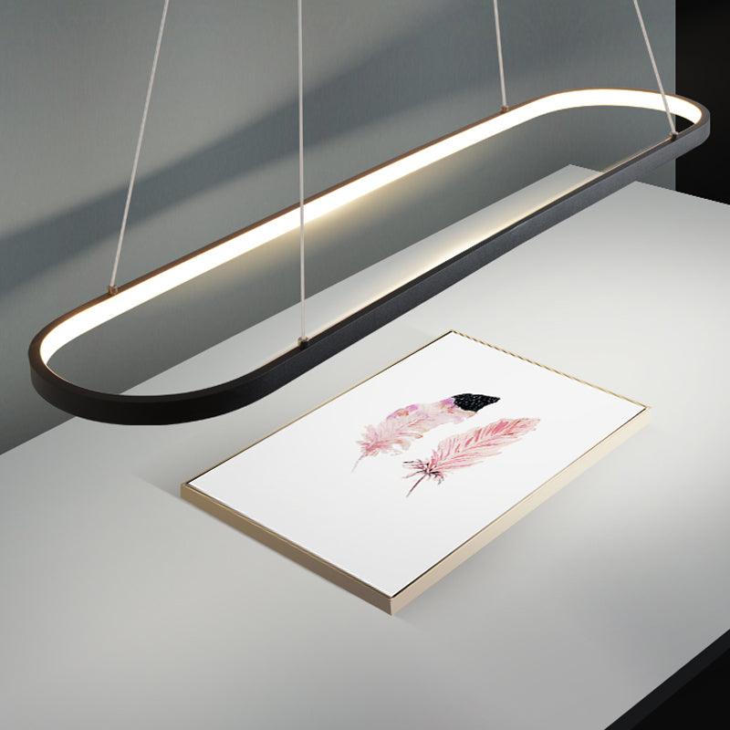 Nordic Dining Chandelier Lamp Modern LED Hanging Lamp Fixture for Dining Room