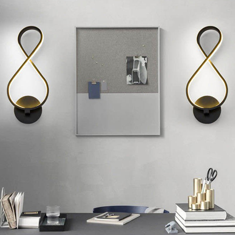 Esszimmer Wandleuchte moderner Minimalismus geometrische Wandhalterung Beleuchtung