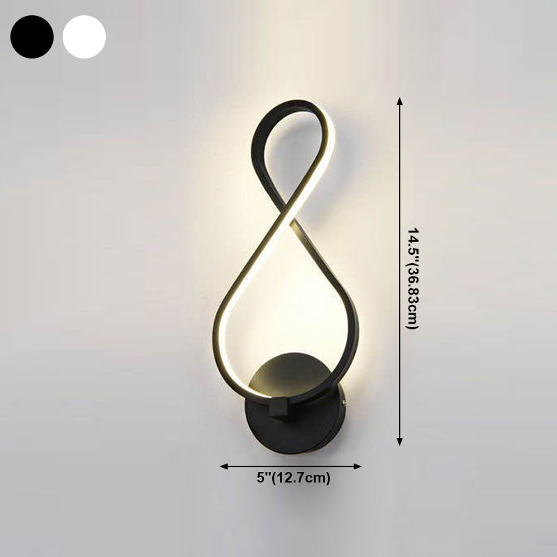 Esszimmer Wandleuchte moderner Minimalismus geometrische Wandhalterung Beleuchtung