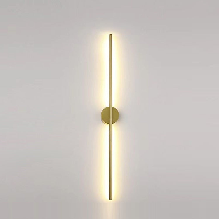 Lineare Wandlampe Aluminium Einfacher LED -Wandleuchten für Schlafzimmer LED -Wandleuchte