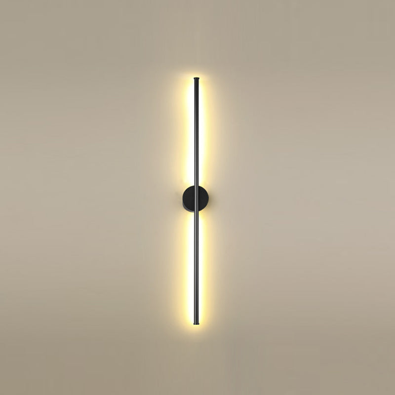 Lineare Wandlampe Aluminium Einfacher LED -Wandleuchten für Schlafzimmer LED -Wandleuchte