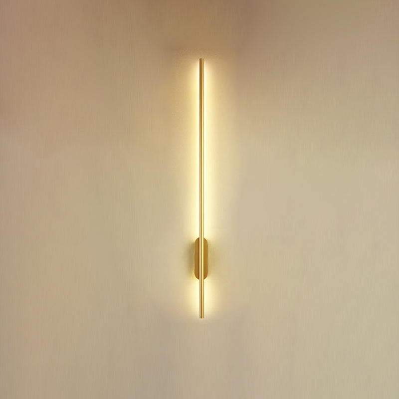 Lineare Wandlampe Aluminium Einfacher LED -Wandleuchten für Schlafzimmer LED -Wandleuchte
