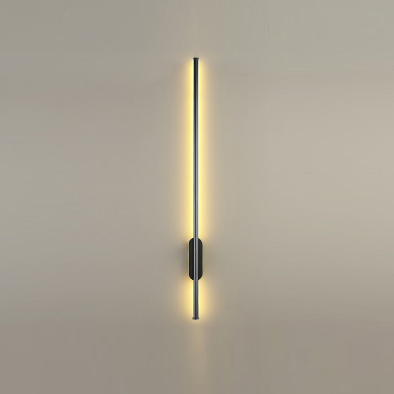 Lineare Wandlampe Aluminium Einfacher LED -Wandleuchten für Schlafzimmer LED -Wandleuchte