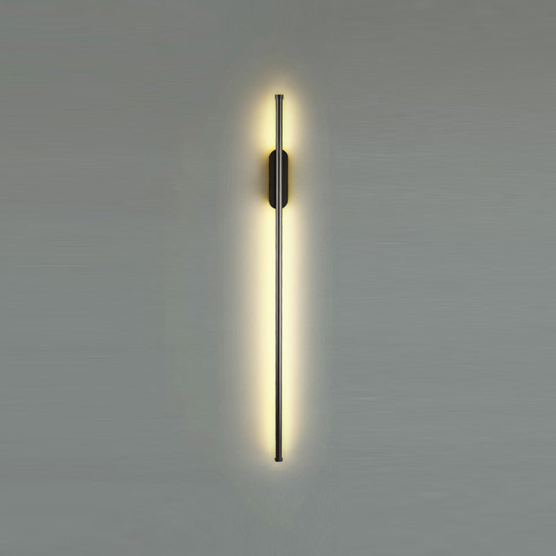 Lineare Wandlampe Aluminium Einfacher LED -Wandleuchten für Schlafzimmer LED -Wandleuchte